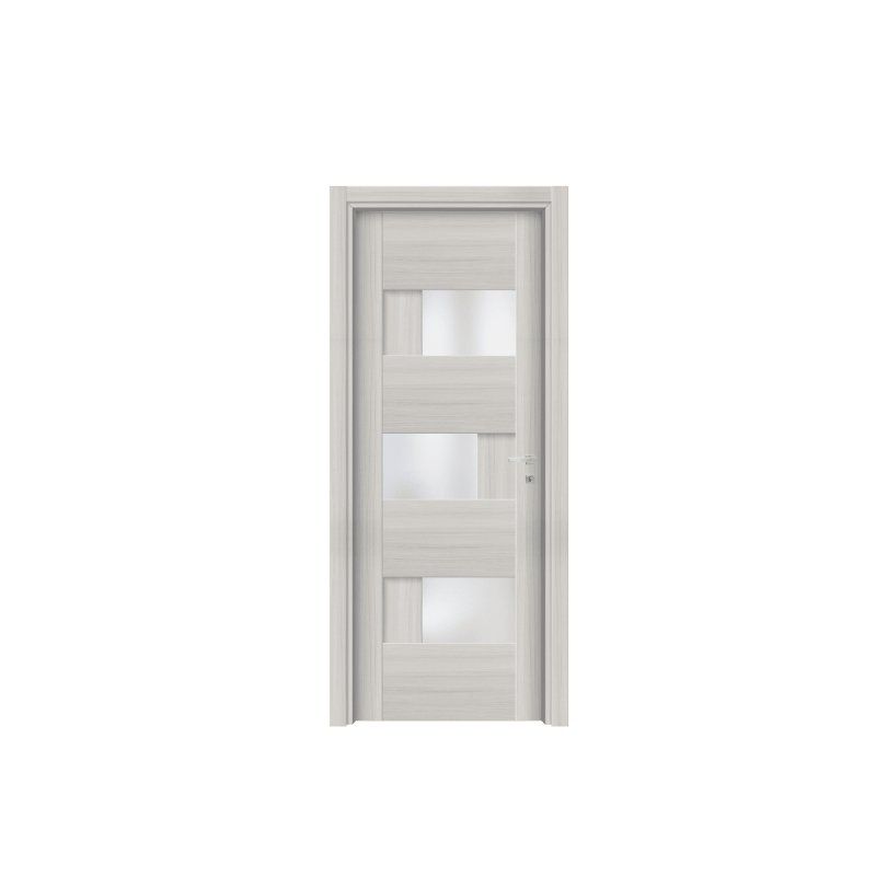 Porta laminata massellata con decorazioni