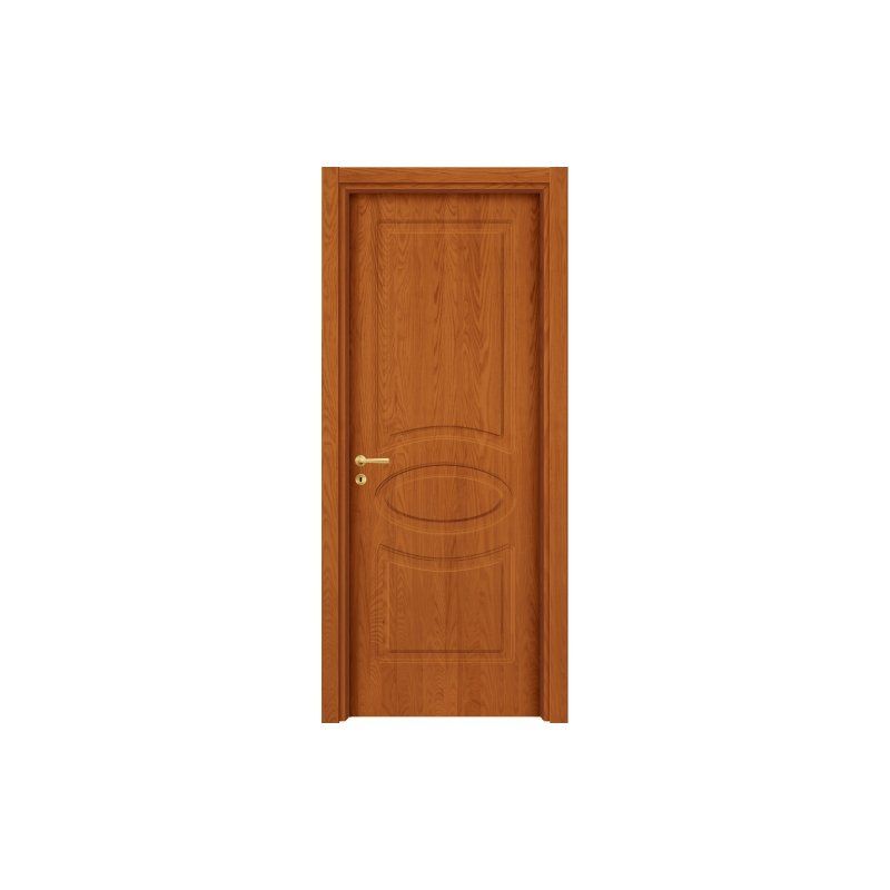 Porta in legno decorata