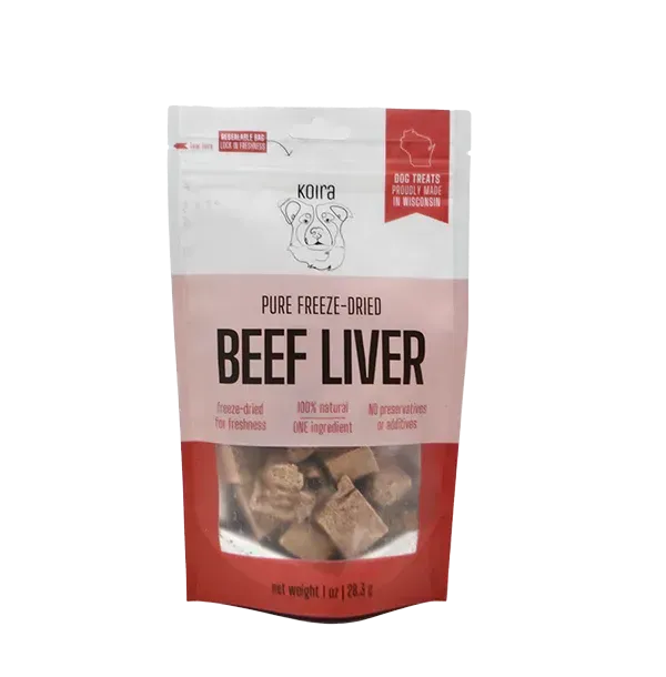 Freeze-Dried Beef Liver – 2 oz Bag
