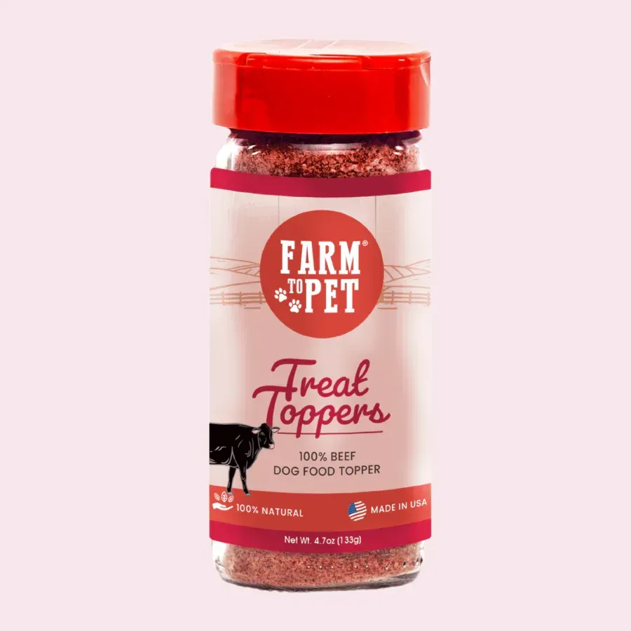 Treat Topper Beef Dog Food Topper | Powdered