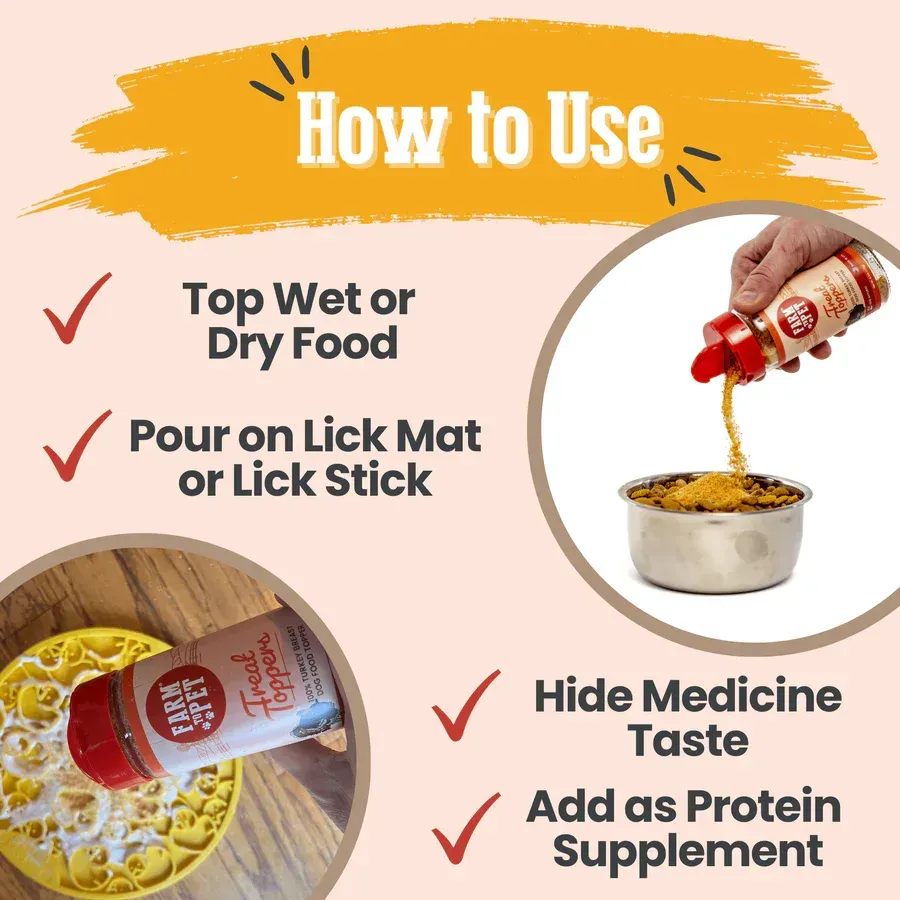 Turkey Pet Food Toppers 4.7-oz Jar