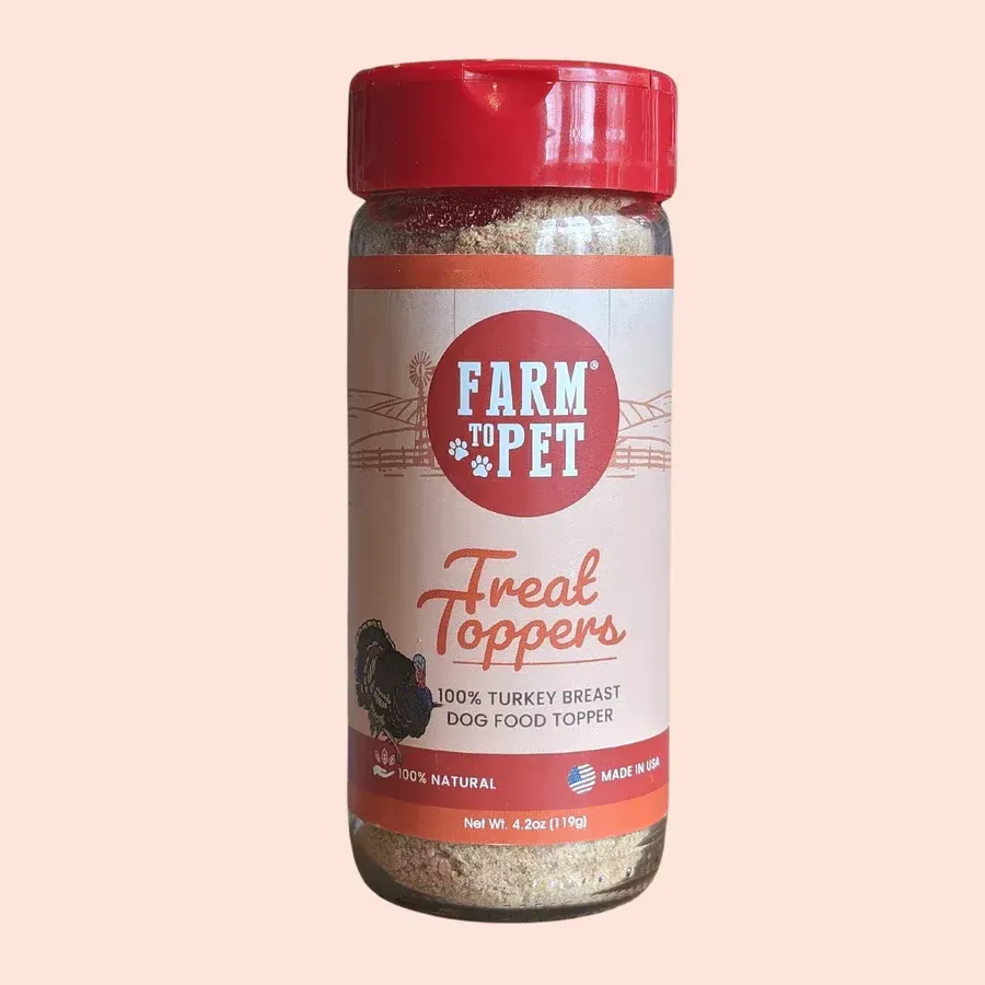 Turkey Pet Food Toppers 4.7-oz Jar