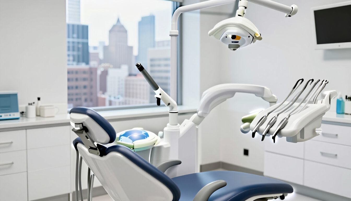Laser dentistry in NYC treatment room