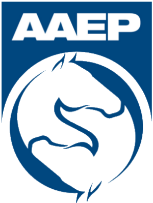 AAEP logo: White text 