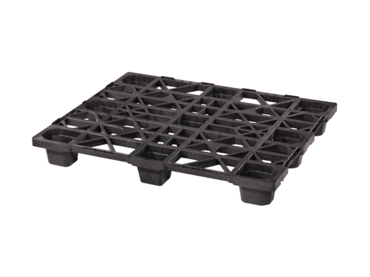 48 by 40 inch nestable plastic pallet