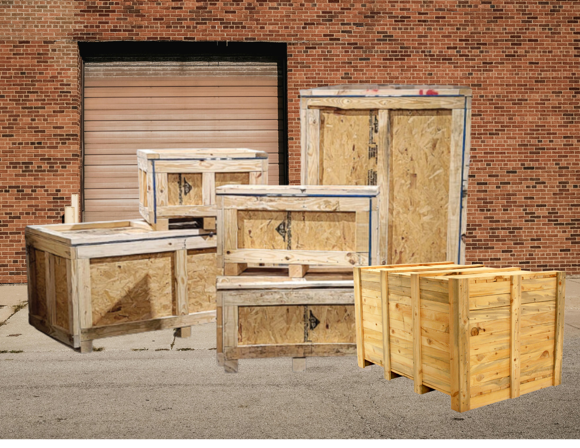 Custom wood crates and boxes built in Houston, TX