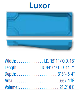 Vinyl Liners ─ Luxor Deep in Pensacola, FL