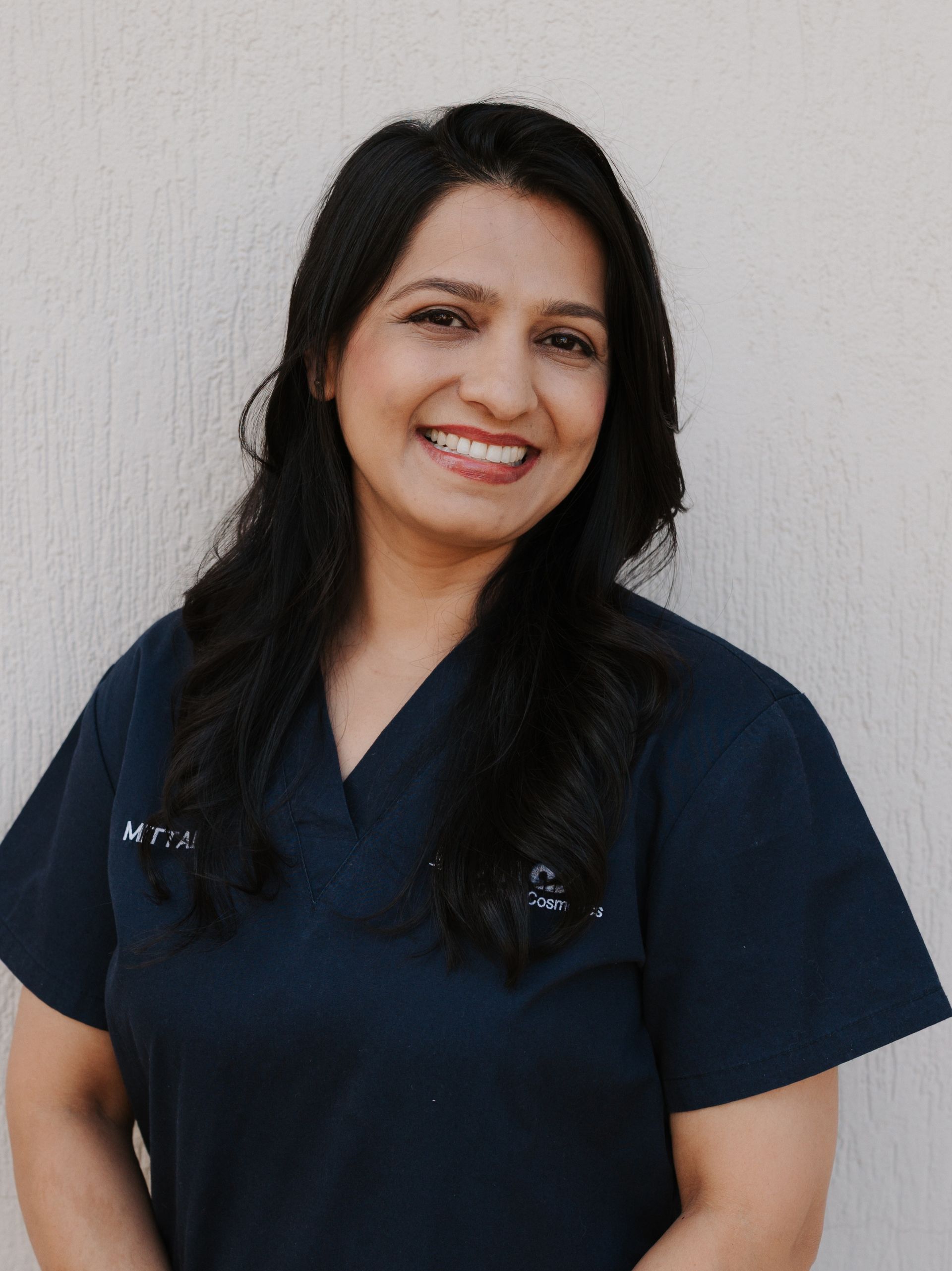 dentist smiling
