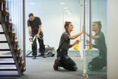 Cleaning Interior Windows and Spot Carpet Cleaning and Vacuuing at Blaterra Apartments Aurora