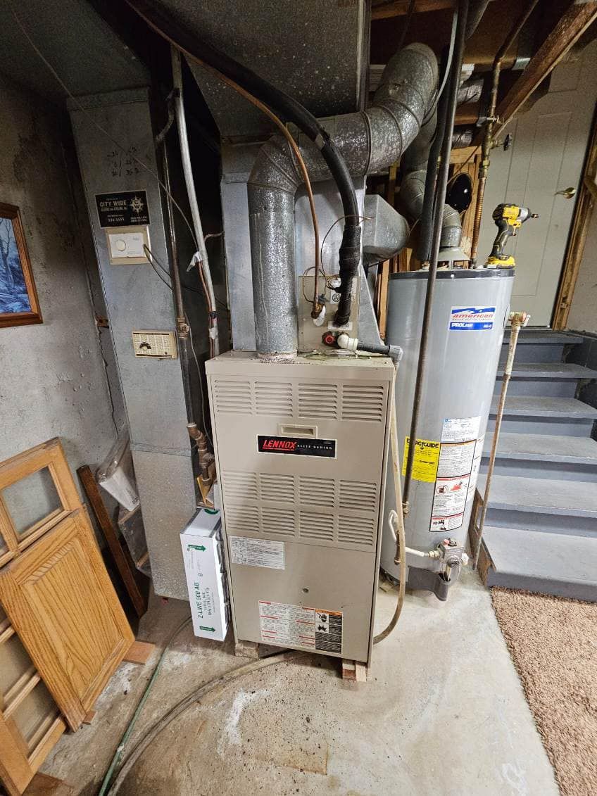 lennox hvac system install in kansas city