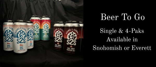 Beer to go single and 4 paks available in snohomish or everett
