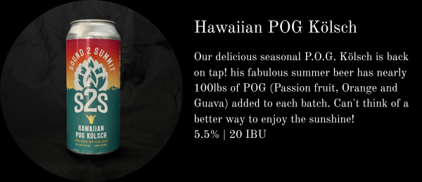can of hawaiian pog kolsch - beer to go
