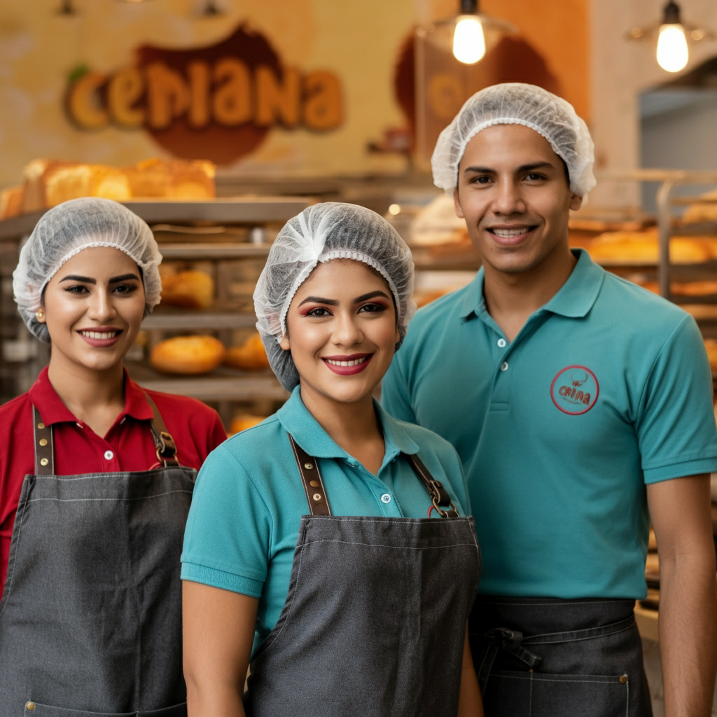 Fabricante de uniformes para personal de panadería en Colombia
