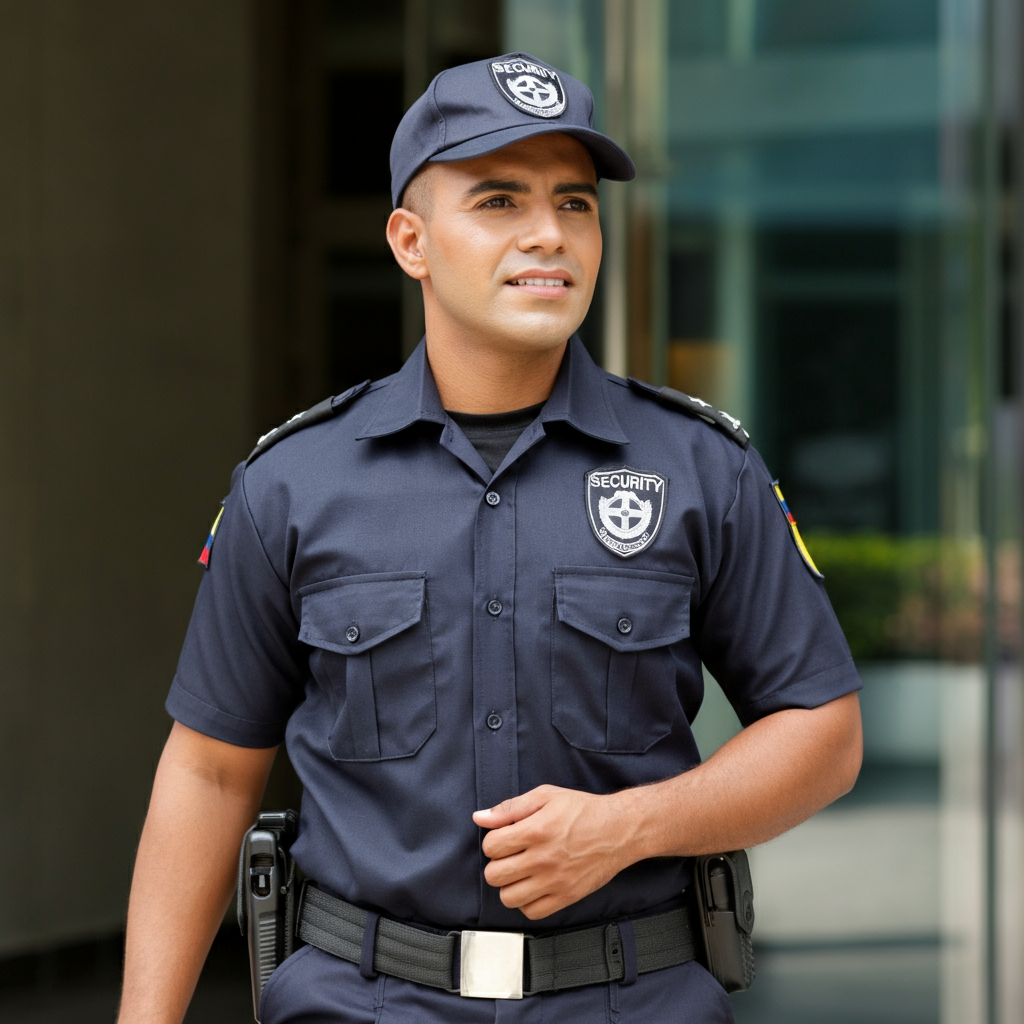 Fabricante de uniformes de guardia de seguridad en Colombia