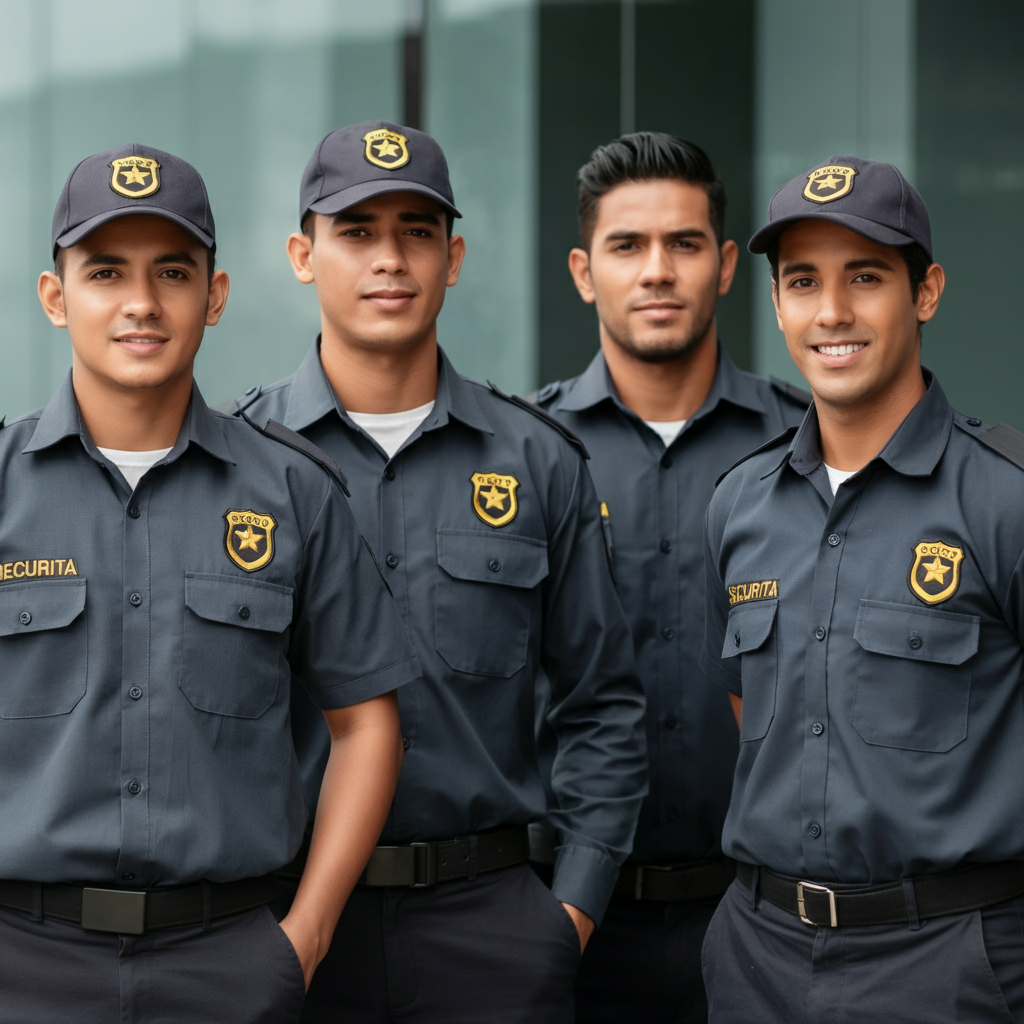 Fabricante de uniformes de guardia de seguridad en Colombia
