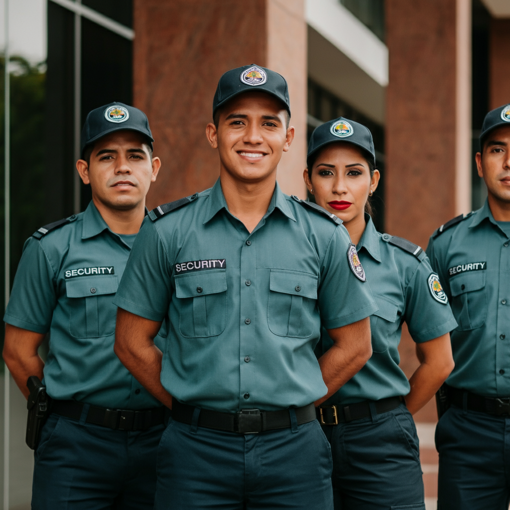 Fabricante de uniformes de guardia de seguridad en Colombia