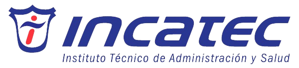 Un logotipo para el instituto técnico de administración y salud incatec.