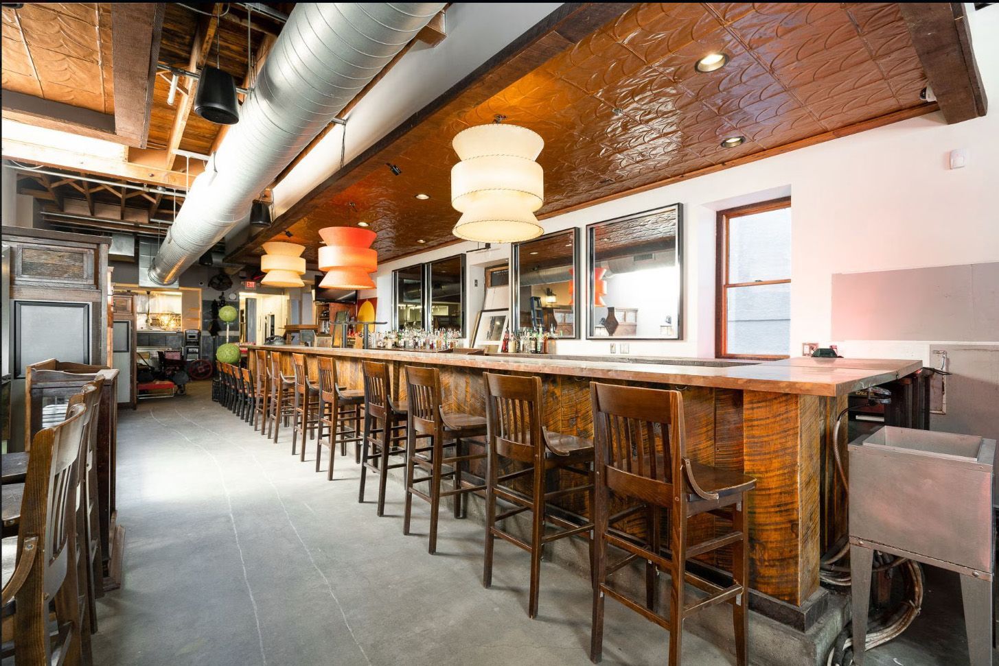 Bar area