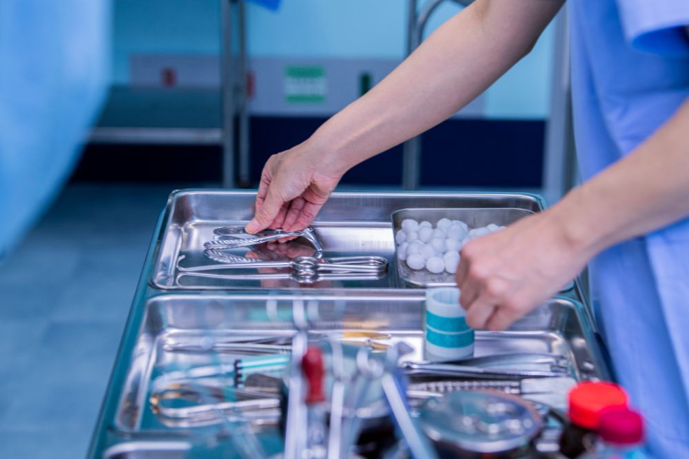 Lavaggio strumenti per medici e dentisti