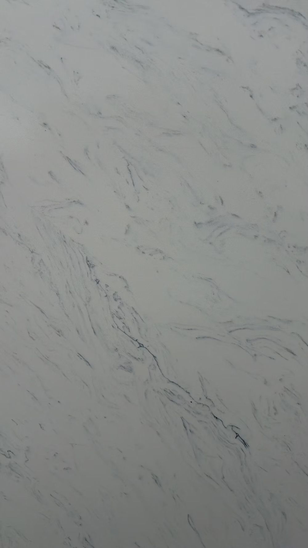 Close-up of gray speckled stone texture with white veining