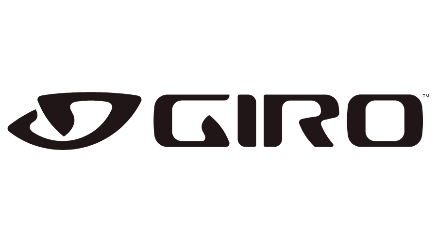 Giro logo, black text and icon.