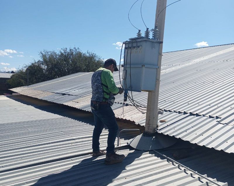 Boiler solar para calentar agua para bañarse