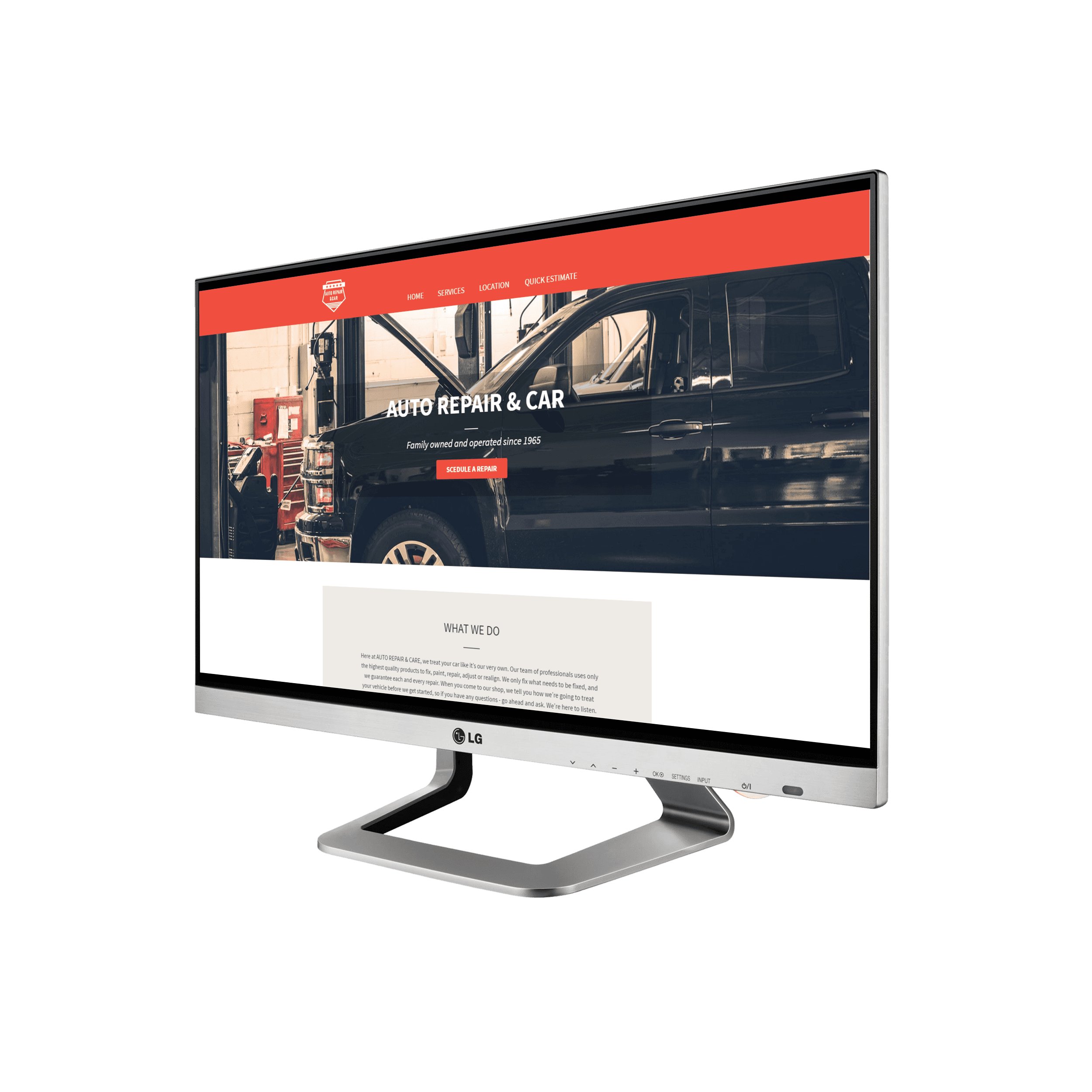 Auto Repair Desktop View