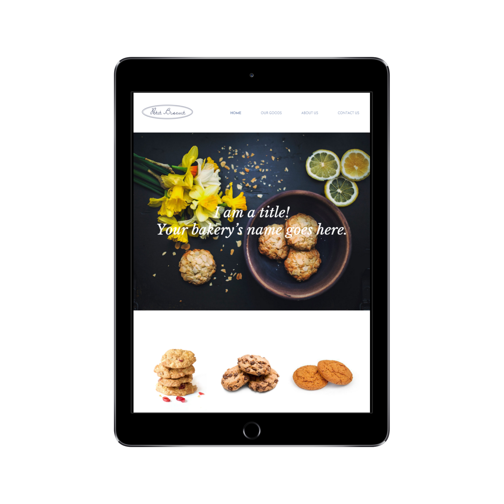 Bakery Tablet/iPad View