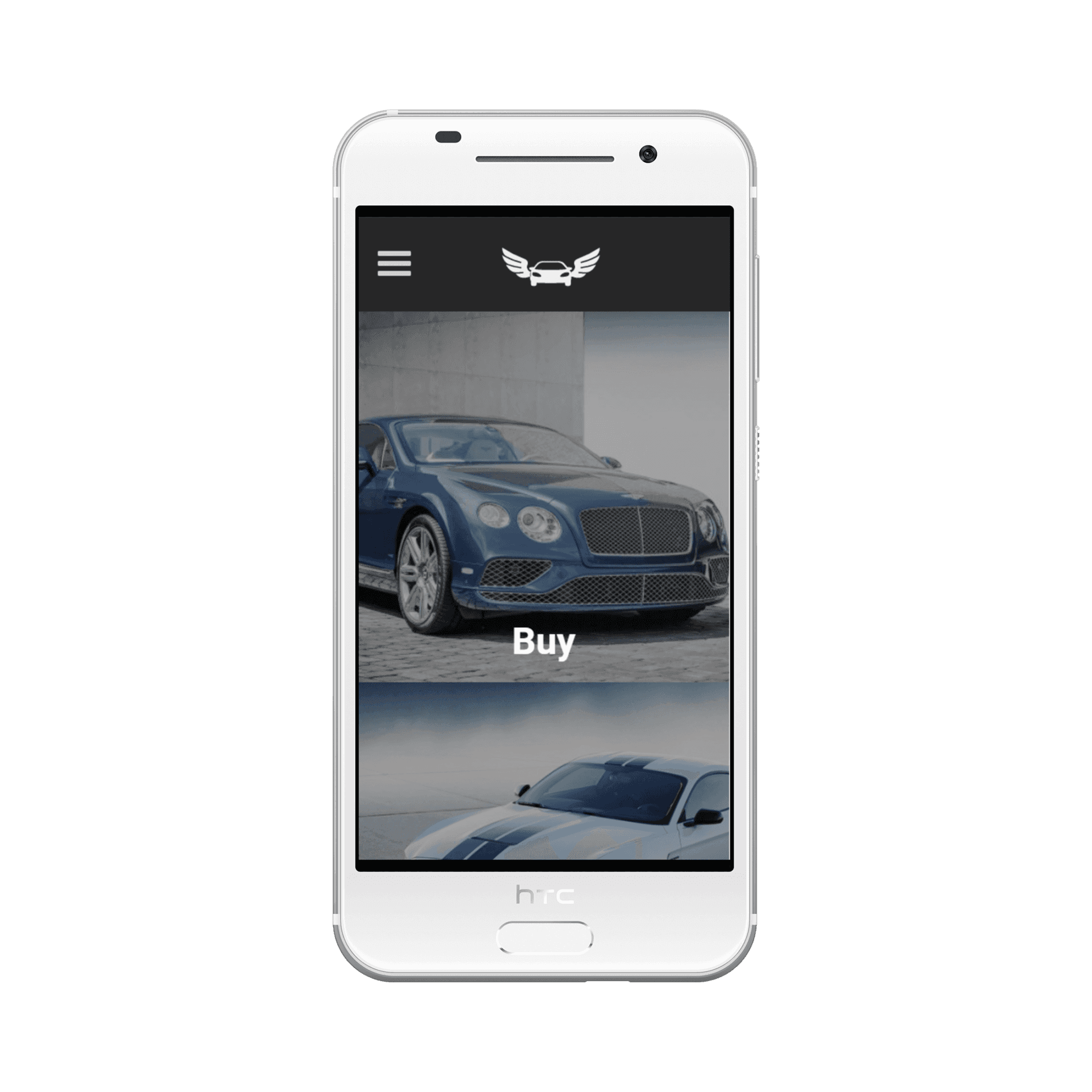 Car Dealer Mobile View