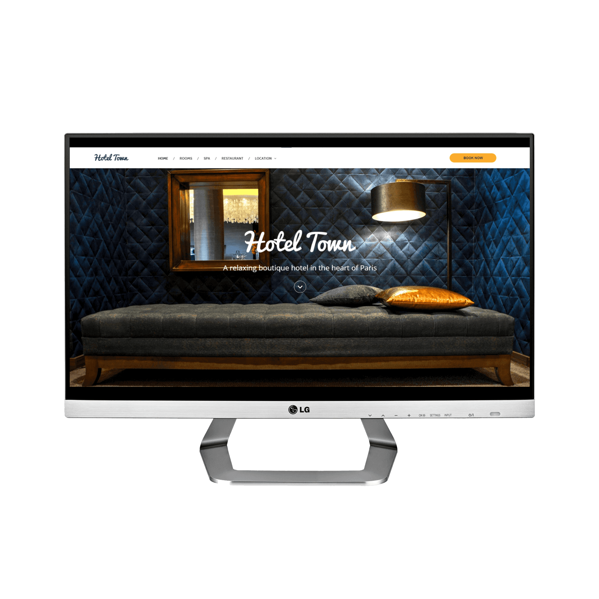 City Hotel Desktop View