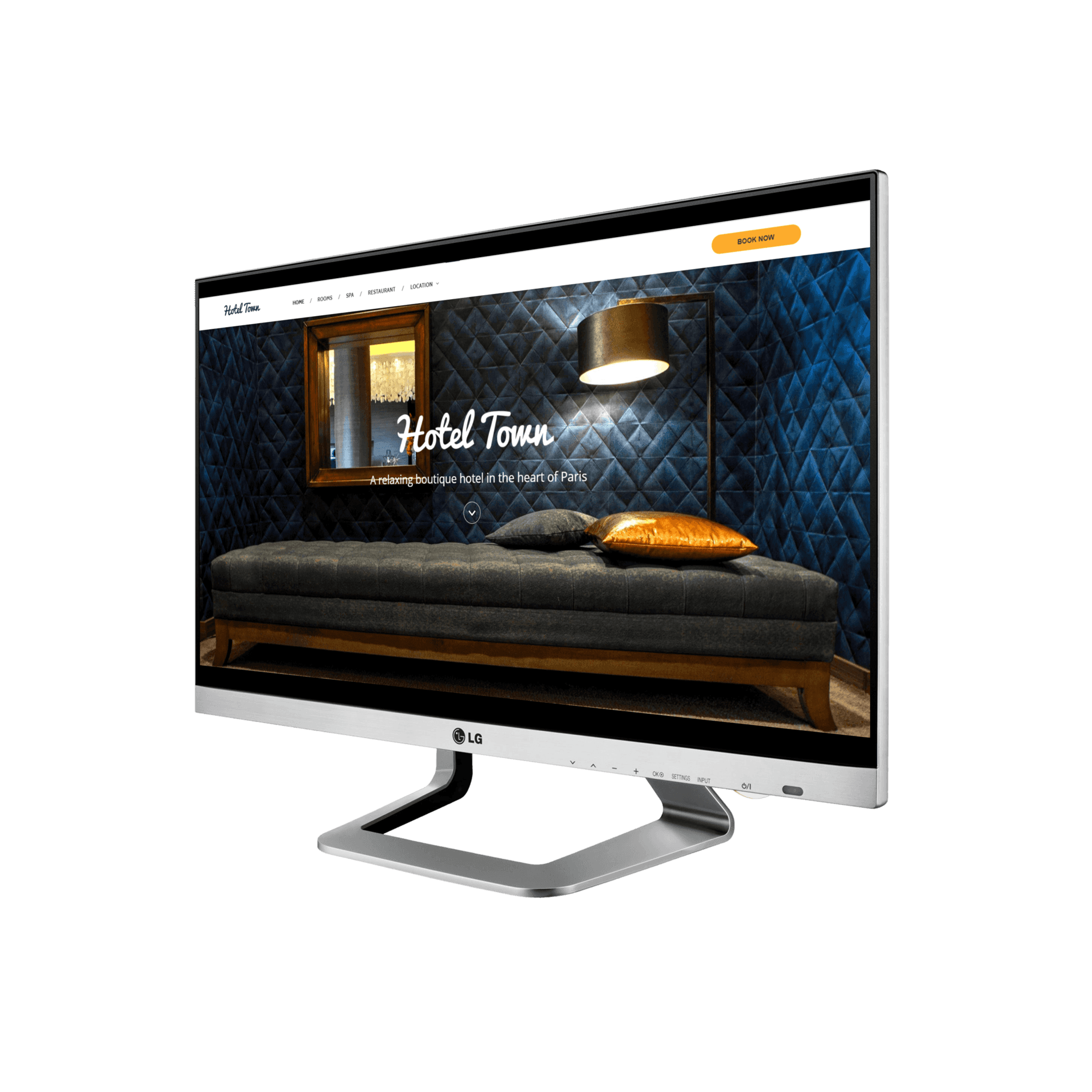 City Hotel Desktop View