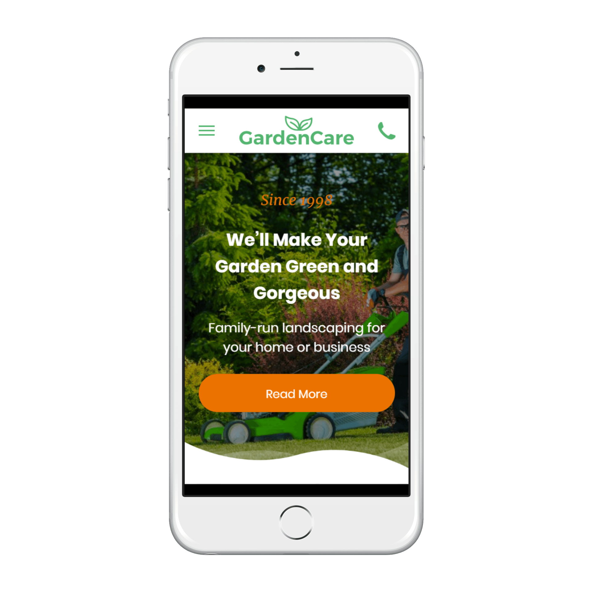 Gardener Mobile View