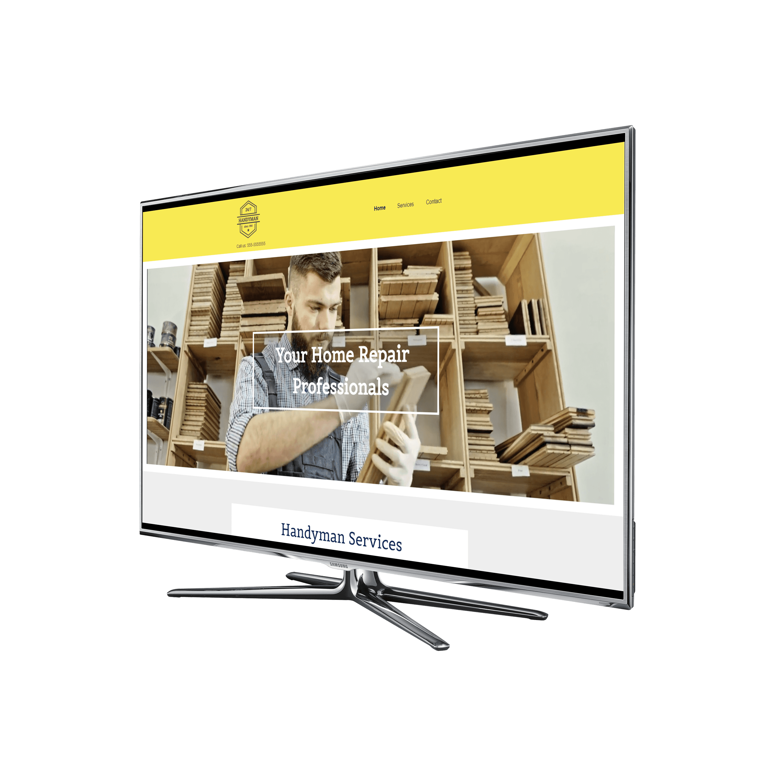 Handyman Desktop View