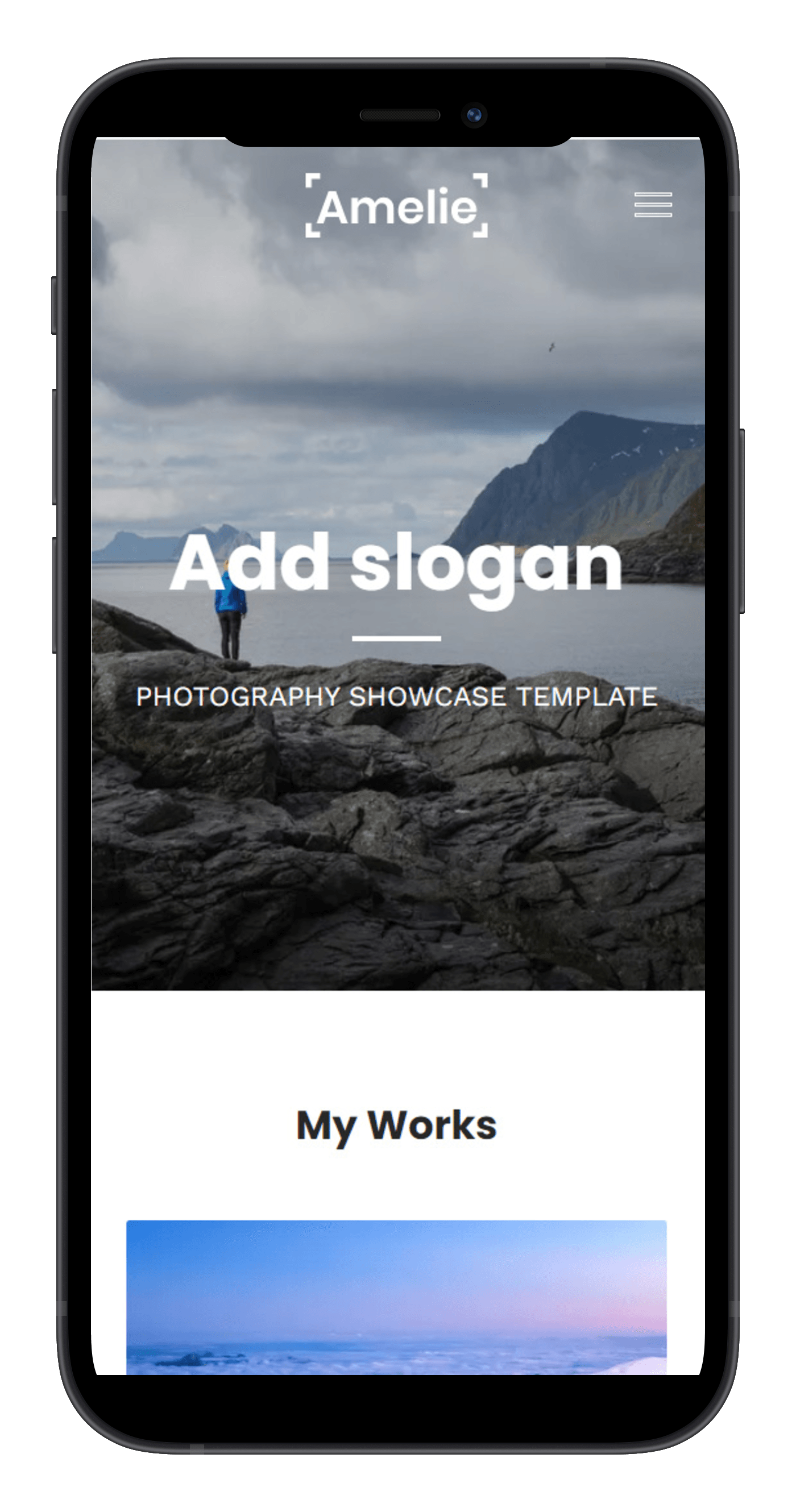 Landscape Photography Mobile View