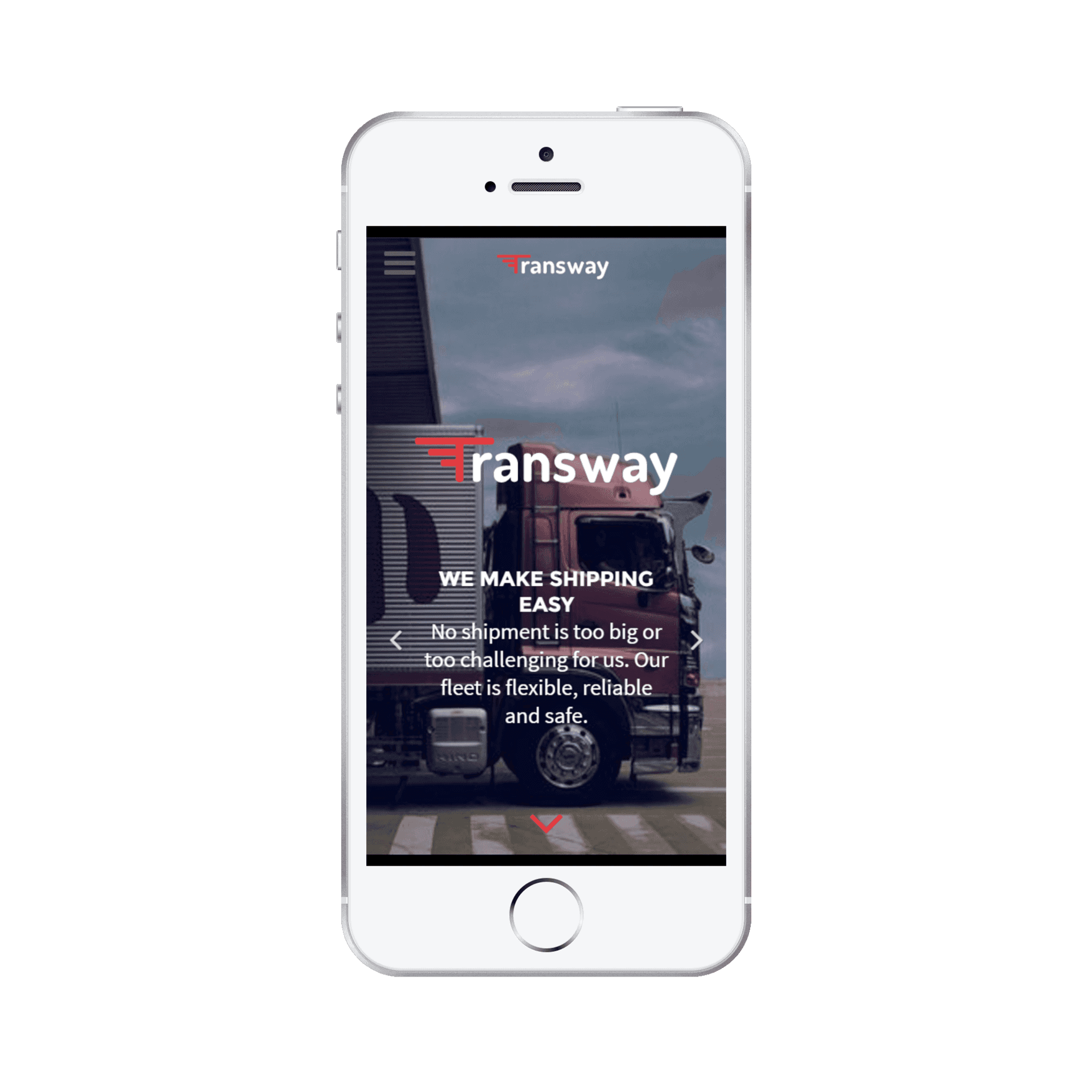 Logistics Mobile View