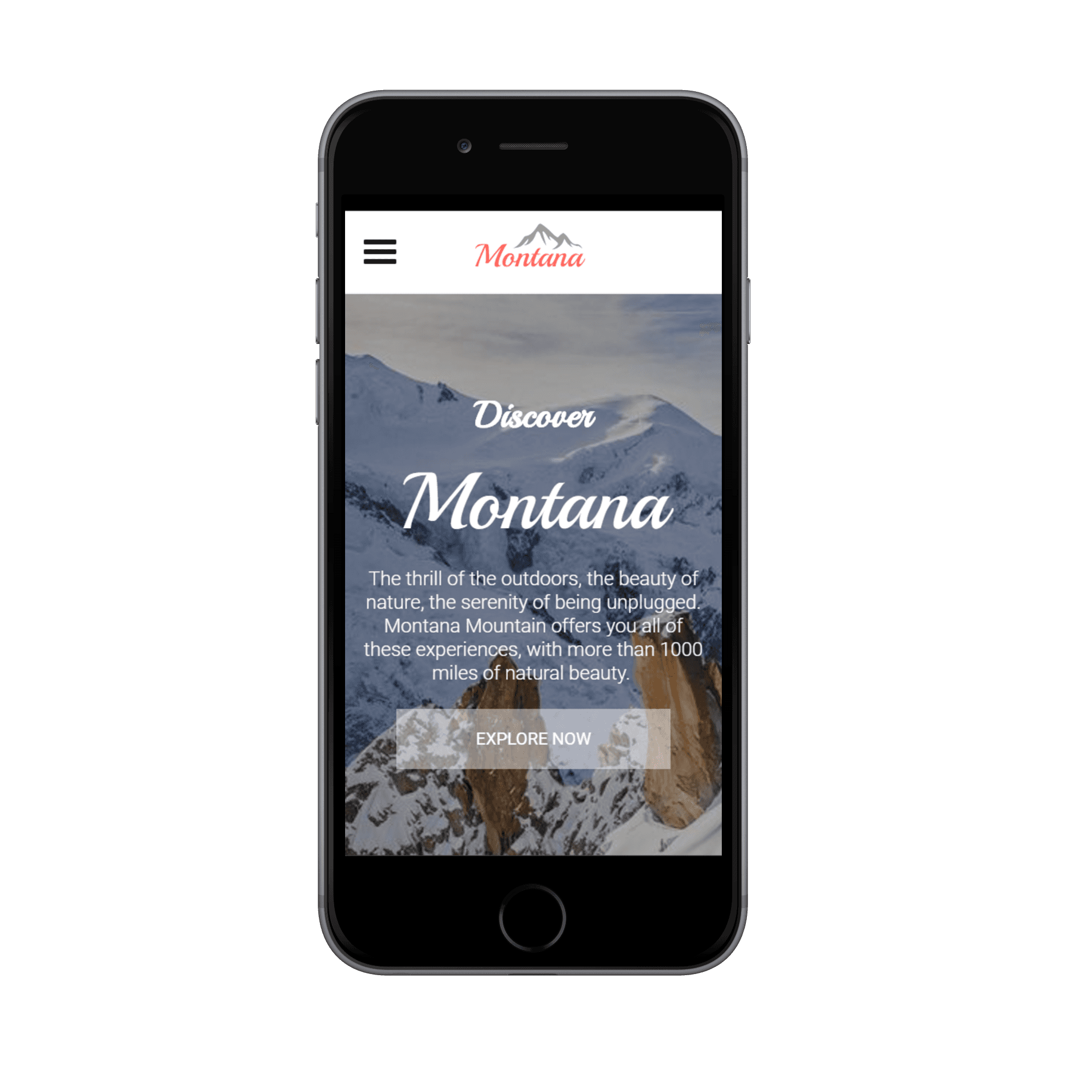 National Park Mobile View