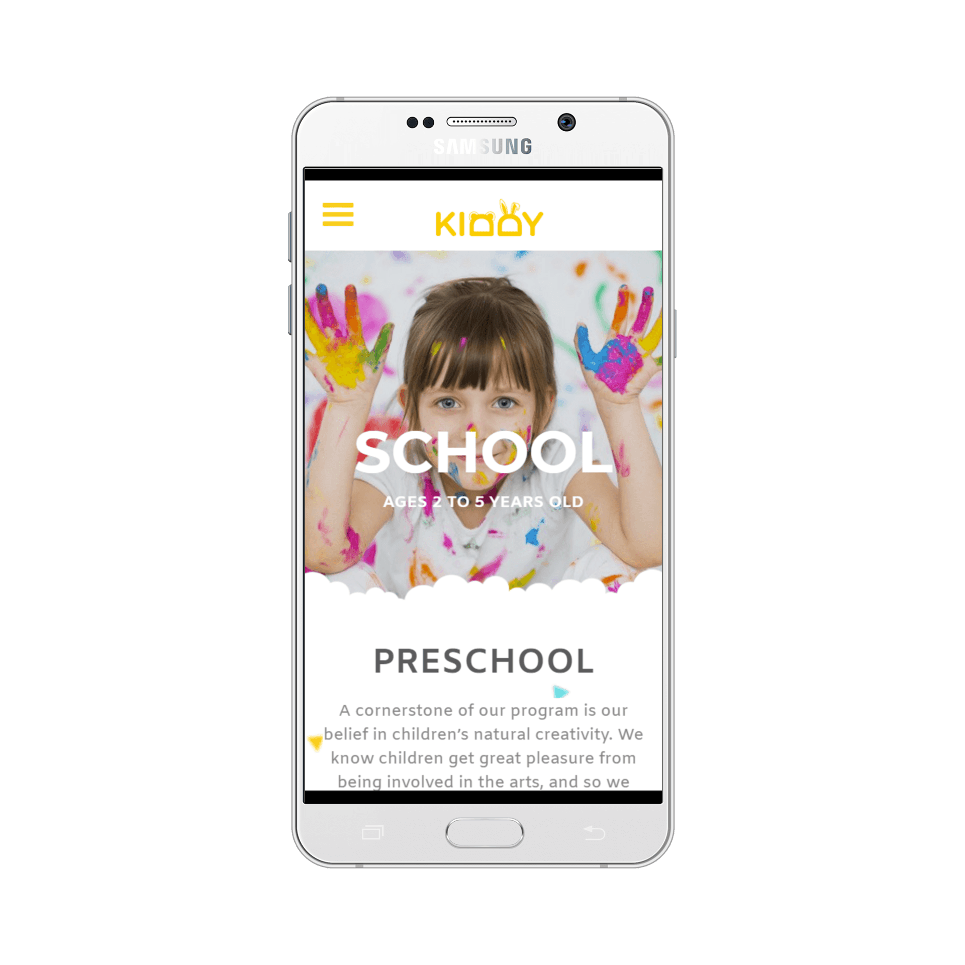 Preschool Mobile View