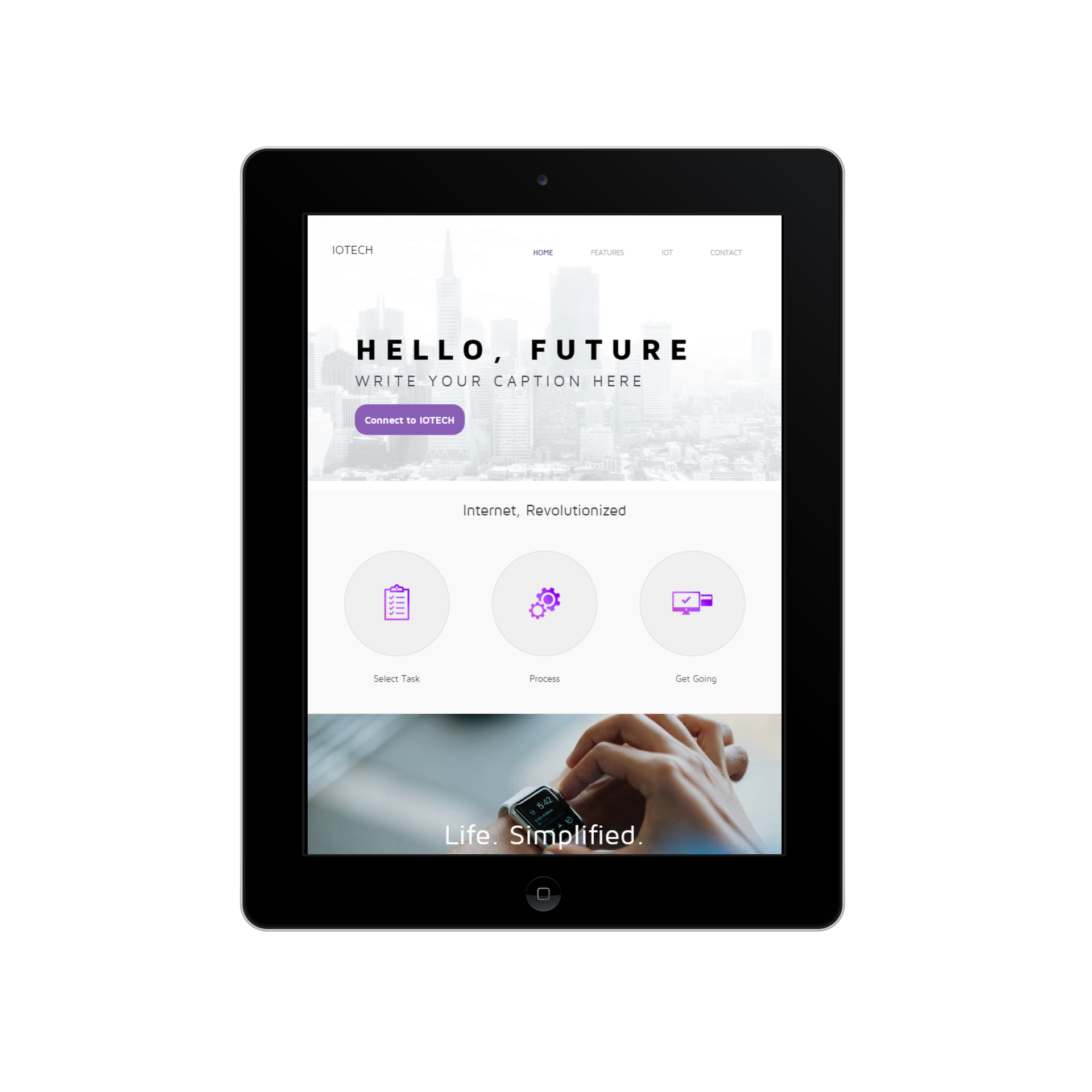 Product Tablet/iPad View