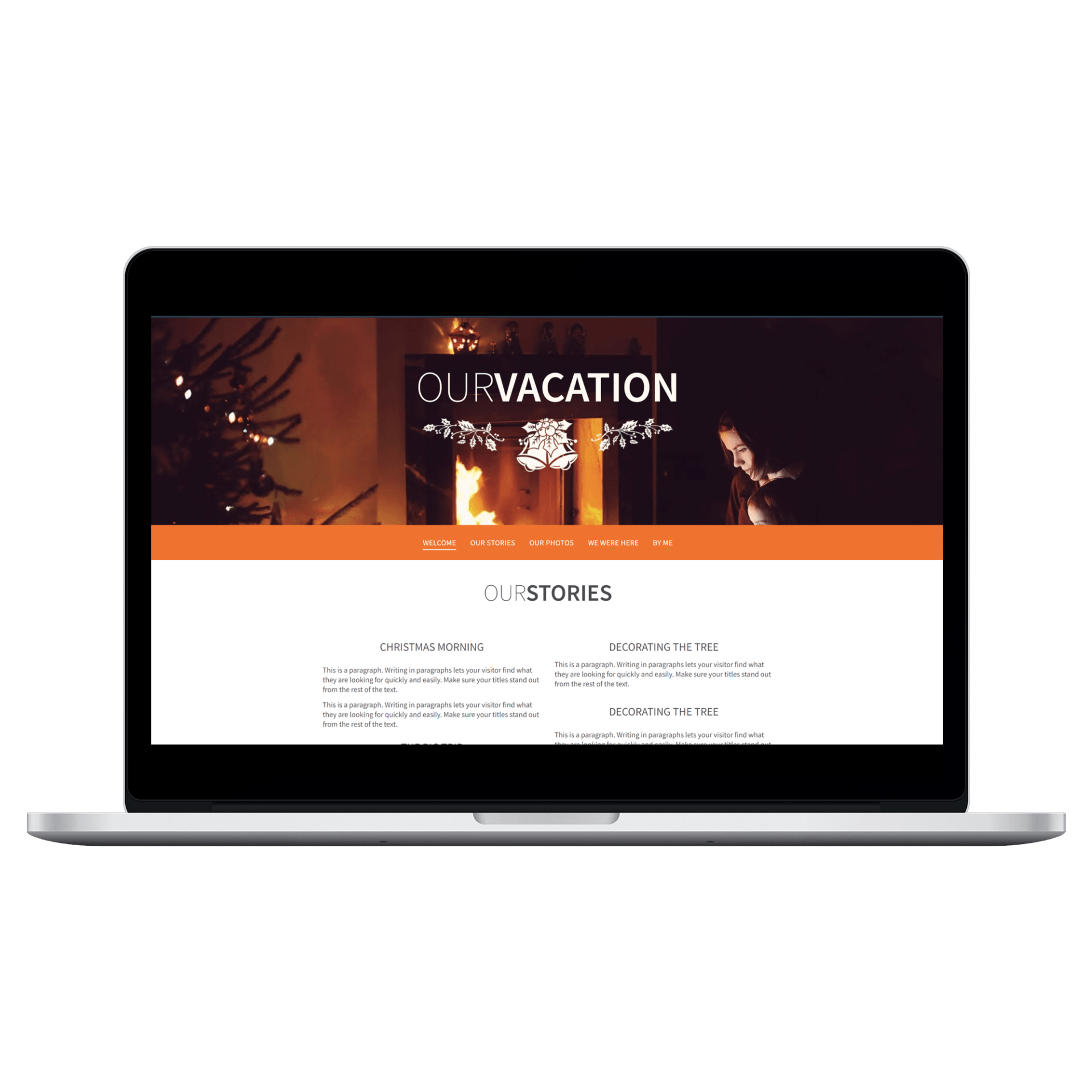 Vacation Desktop View