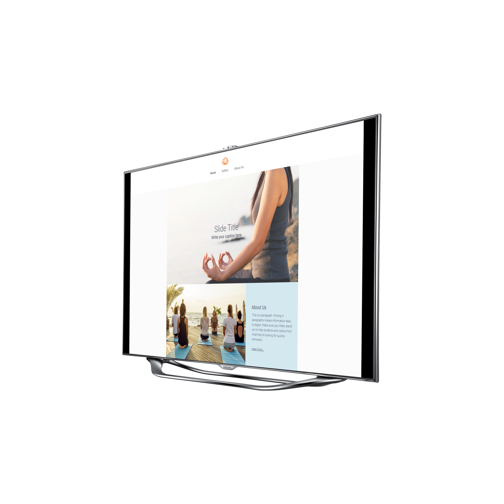 Yoga Desktop View