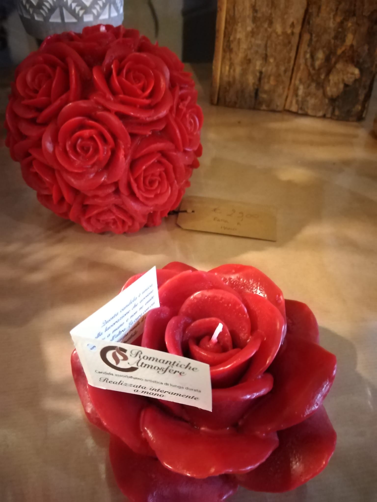 rosa ceramica