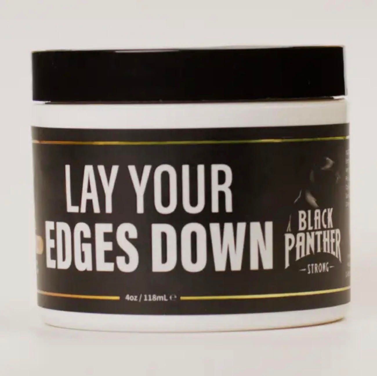 Black Panther Strong Lay Your Edges Down