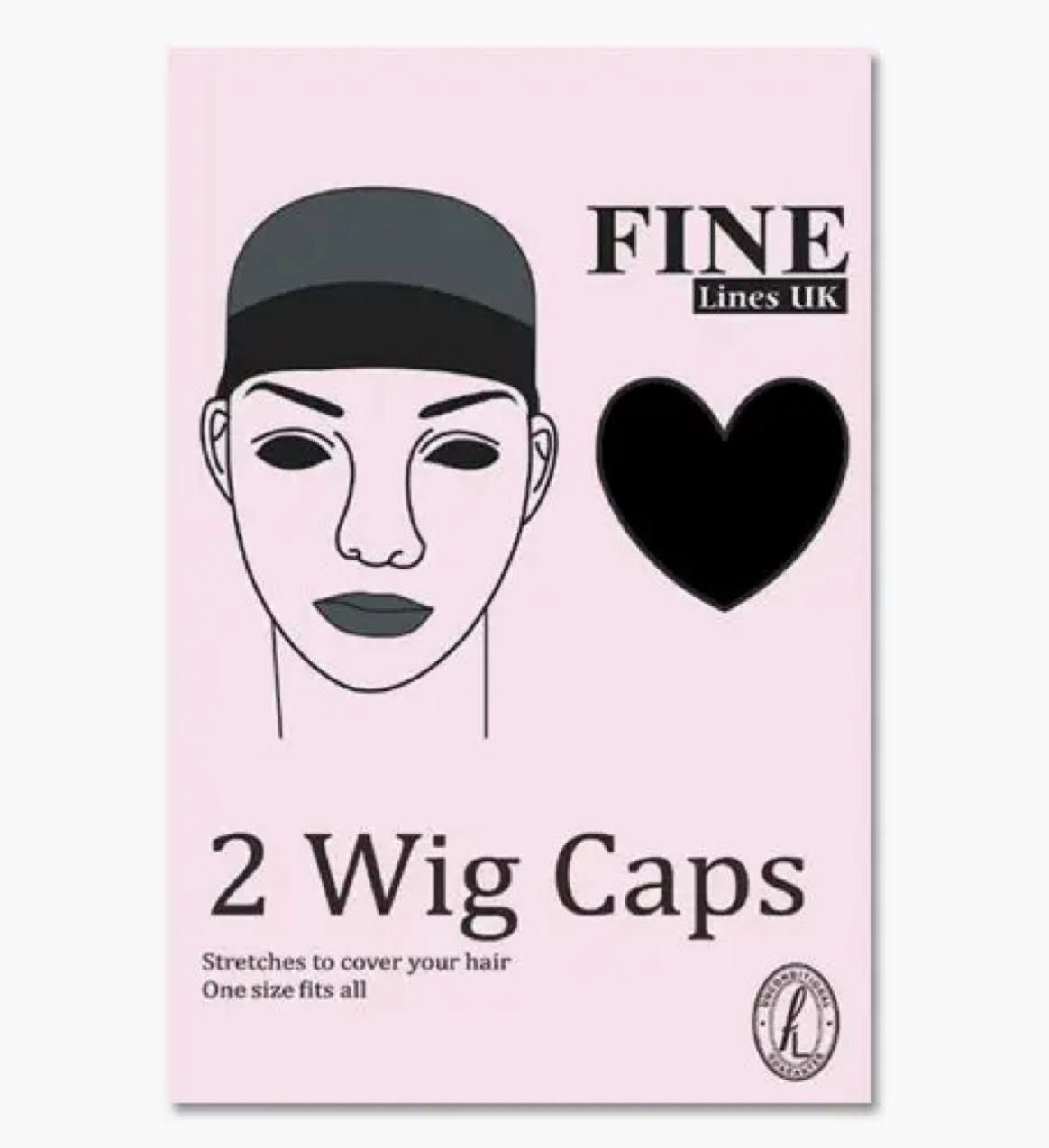 Fine Lines UK 2 Wig Caps