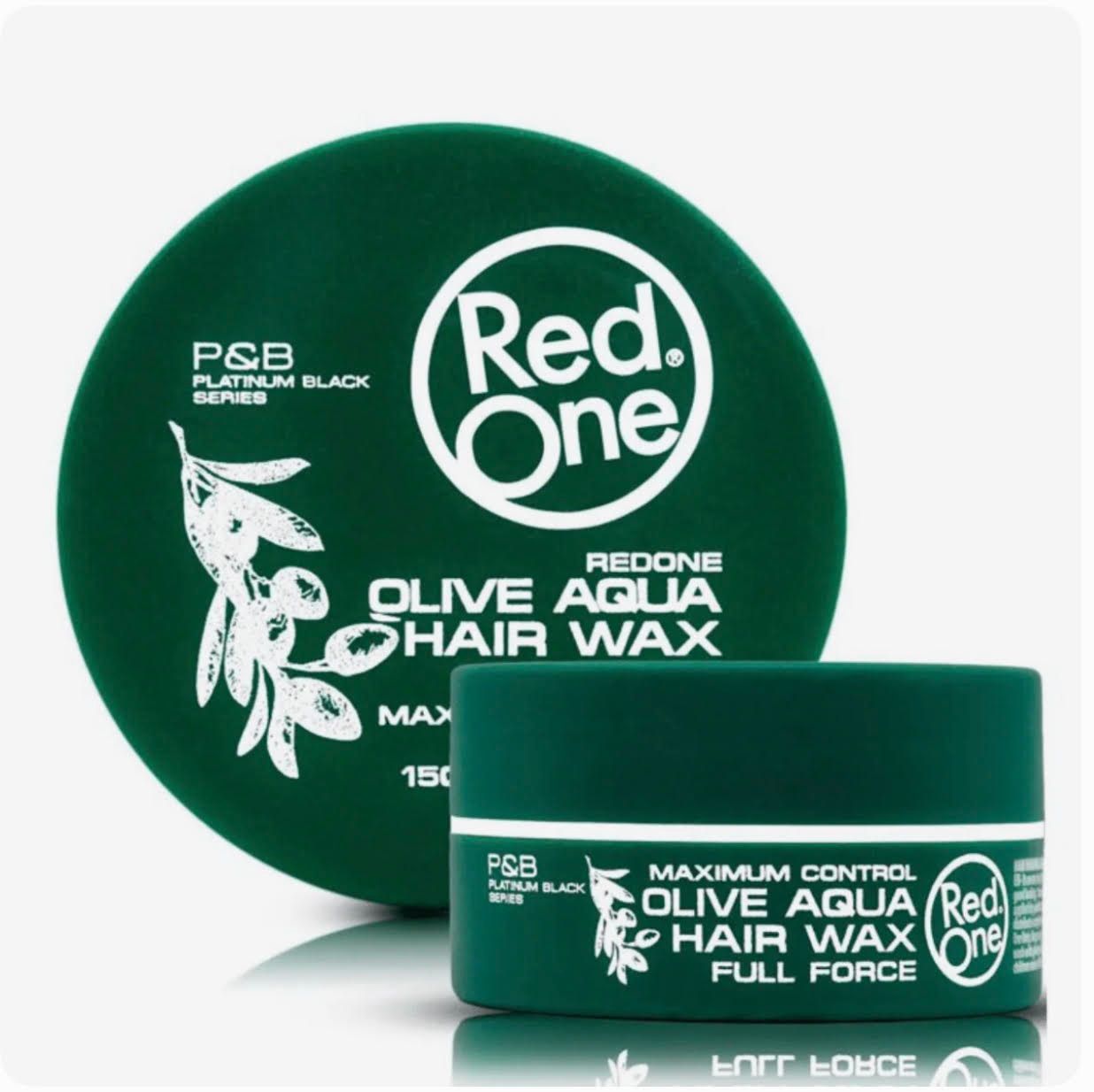 Red One Olive Aqua Hair Wax 5oz