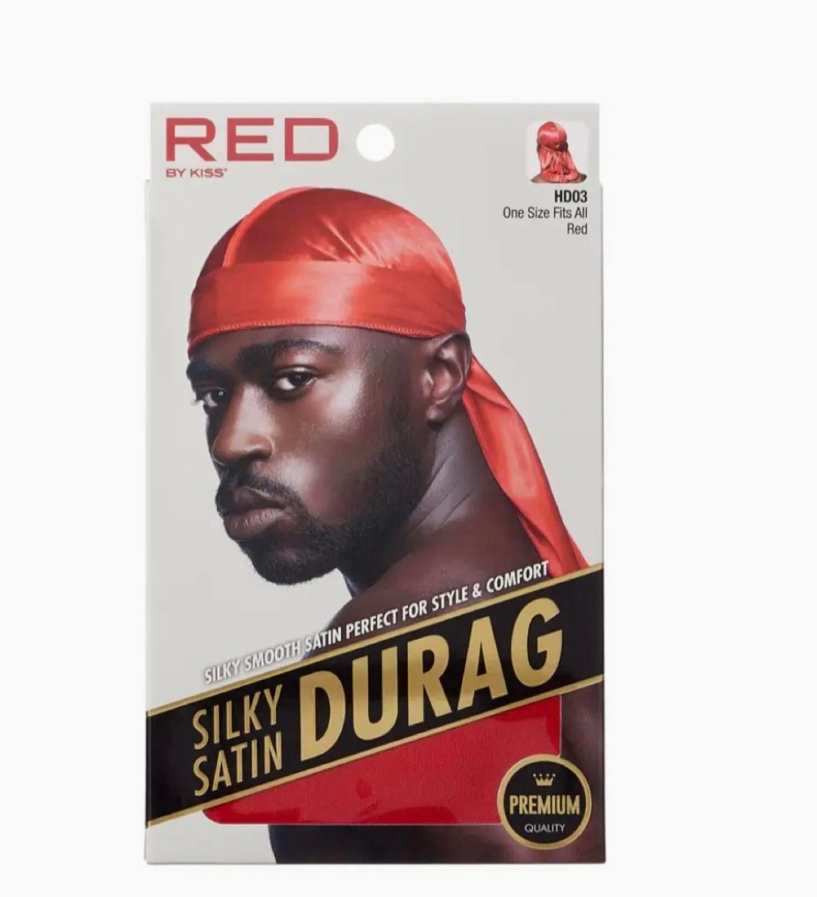 Red By KISS Silky Satin Durag