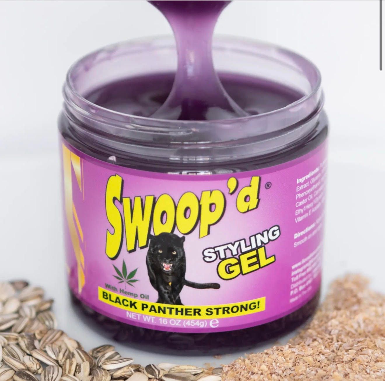 Black Panther Swoop'd Styling Gel