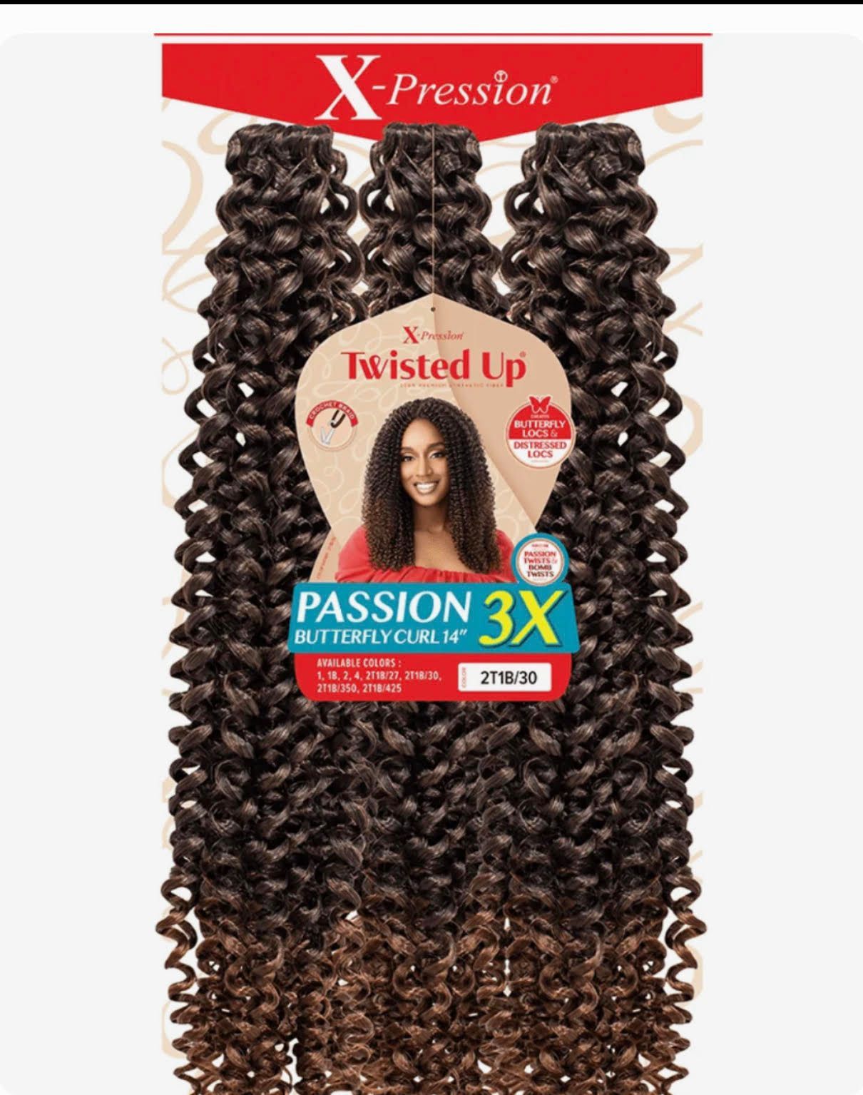 Outre X-Pression Passion Butterfly Curl 14