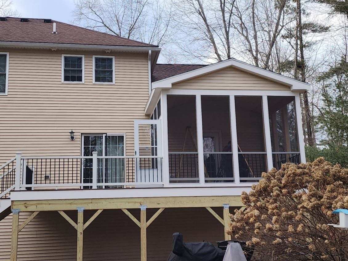 House with screened porch