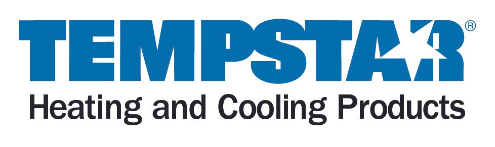 TEMPSTAR logo in blue with red star and “Heating and Cooling Products” text on white background