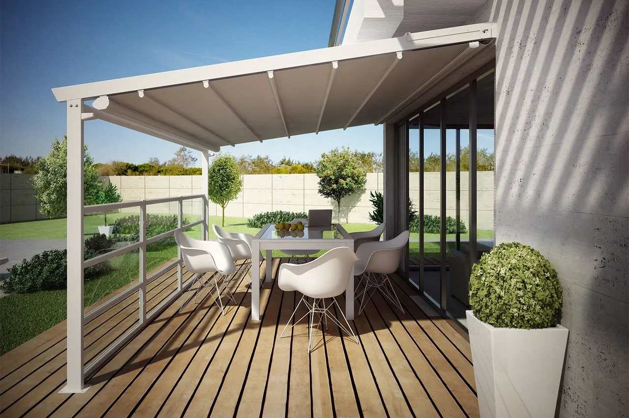 Pergola e tavolino
